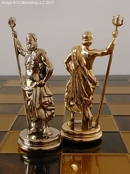 Discus Thrower Themed Chess Set - Manopoulos
